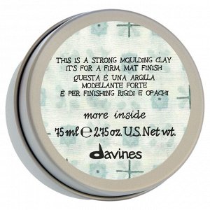 Давинес Моделирующая глина для стойкого матового финиша More Inside Strong Moulding Clay, 75 мл (Davines, More Inside)