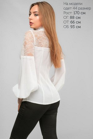(2078) Блуза Белая