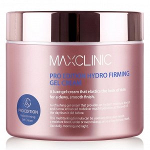 Макслиник Укрепляющий крем-гель для эластичности и увлажнения кожи Pro-Edition Hydro Firming Gel Cream, 200 г (Maxclinic, Face Care)