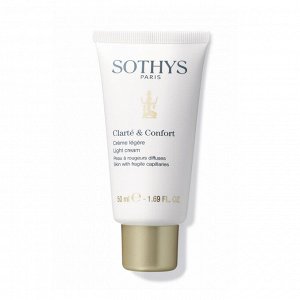 Сотис Легкий крем Clarte & Comfort для чувствительной кожи и кожи с куперозом, 50 мл (Sothys, Clarte & Comfort)