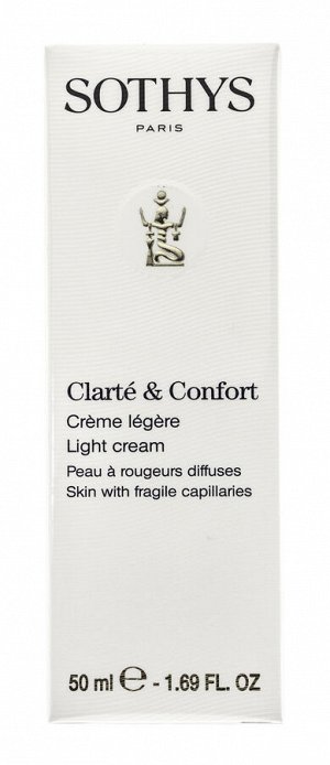 Сотис Легкий крем Clarte & Comfort для чувствительной кожи и кожи с куперозом, 50 мл (Sothys, Clarte & Comfort)