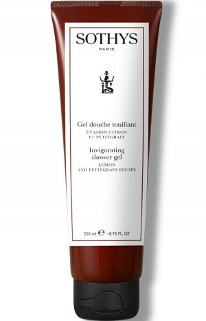 Сотис Тонизирующий гель для душа Лимон-Петитгрейн "Shower Gel", 200 мл (Sothys, Body)