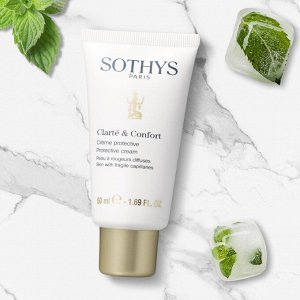 Сотис Защитный крем Clarte & Comfort для чувствительной кожи и кожи с куперозом, 50 мл (Sothys, Clarte & Comfort)