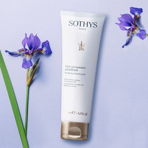 Сотис Очищающий гель-мусс с экстрактами ириса и таволги, 125 мл (Sothys, Cleansers & Lotions)
