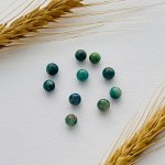 Бусины для украшений из Хризоколлы (10 шт)