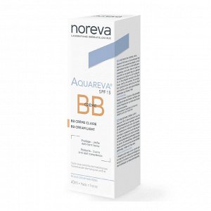 Норева Увлажняющий тональный крем BB Cream Light SPF15 светлый тон, 40 мл (Noreva, Aquareva)