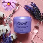 Jigott Collagen Healing Cream Омолаживающий лечебный крем для лица с коллагеном, 100 г