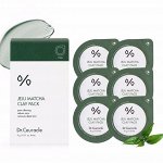 Глиняная маска DR.CEURACLE JEJU MATCHA CLAY PACK (9gr*6ea)