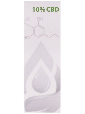 Масло CBD 10% из экстракта конопли. Защита от стресса, восстановление энергии, 30 мл