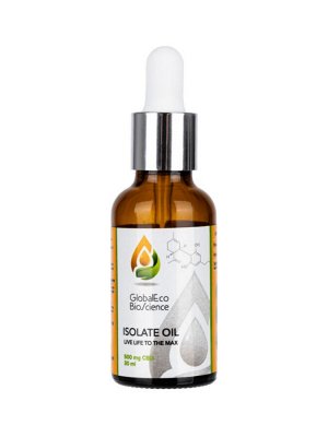 Масло CBD из экстракта конопли, 500 мг. Восстановление энергии, активности, укрепление ЦНС 30 мл