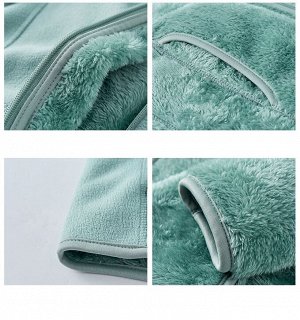 Женская утеплённая флисовая кофта MUCASE 76002. Зеленый