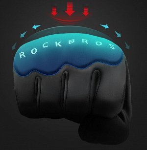 Теплые велосипедные перчатки Rockbros S321