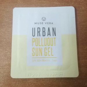 Гель для лица солнцезащитный MUSE VERA Urban Polluout Sun Gel SPF50+ PA+++