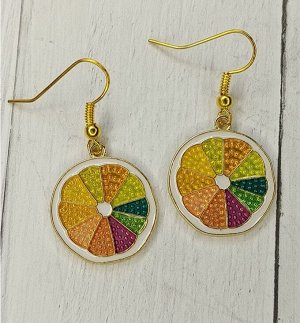 Серьги Апельсинки