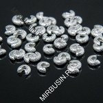 Бусины Крышки Кримпов из Латуни