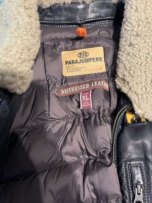 Куртка пилот из натуральной кожи производство Италия Премиального бренда