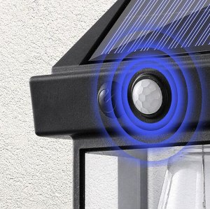 Светильник на солнечной батарее Solar Interaction Wall Lamp BK-888-2