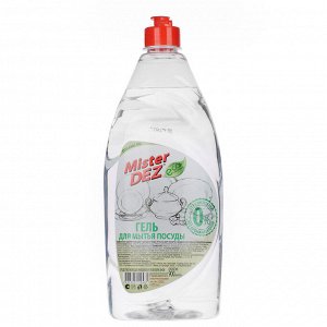 Гель для мытья посуды MISTER DEZ Organic, п/б, 900мл