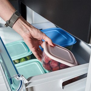 Набор контейнеров для продуктов «Прованс» №2 (СВЧ) 0,6л; 1,0л; 1,7л; 2,5л (4шт)