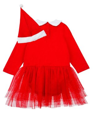 Play today Карнавальный костюм детский трикотажный для девочек: боди-платье, шапочка