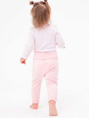 Комплект детский трикотажный для девочек: боди, брюки