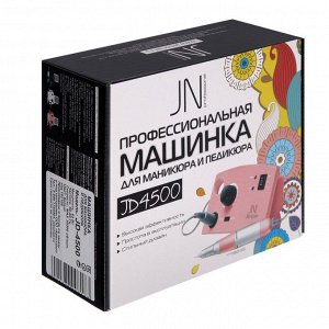 Аппарат для маникюра и педикюра JessNail JD4500 BL, 30 000 об/мин, 35 Вт, белый