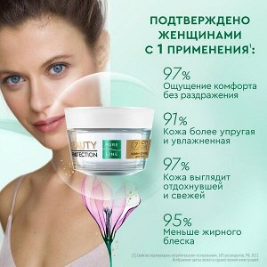 НАБОР 2024 ! Чистая Линия подарочный набор Beauty Protection Тонер и Крем-флюид для лица 110мл+45 мл