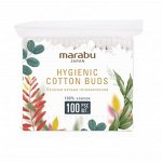 MARABU ватные палочки, zip-пакет 100шт