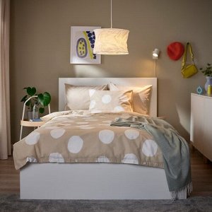 FJLLMIL / HEMMA, подвесной светильник, белый, 33 см,