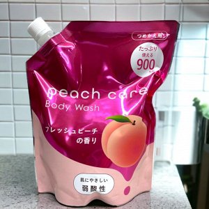 Гель для душа / жидкое мыло для тела  ROCKET SOAP ROCKET SOAP Peach Body Wash  для всех типов кожи с ароматом Персика 900мл м/у