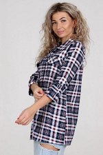 Туника Женская Home&amp;Style 2147ТР. Состав кулирка, 100% хлопок. пр.Россия