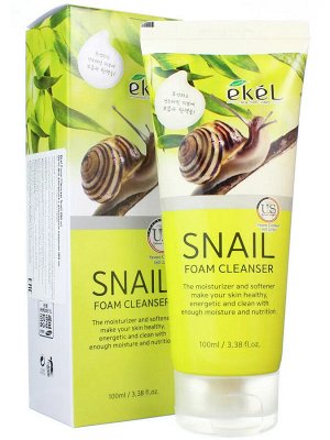 Ekel cosmetics Ekel Пенка для умывания Foam Cleanser Snail (Улитка)