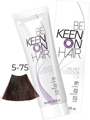 Keen Velvet colour 5.75 каштан, 100м