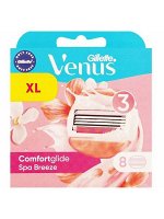 Gillette Venus Comfortglide Spa Breeze аромат белого чая, сменные кассеты, 8шт