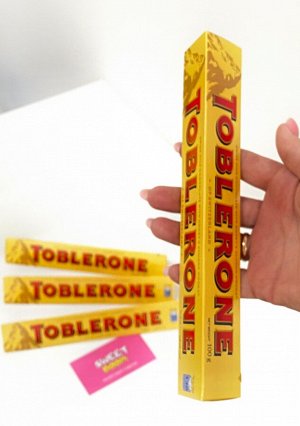Швейцарский шоколад с хрустящей карамельно-медовой крошкой Toblerone / Тоблерон 100 гр
