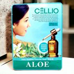 Маска для лица с экстрактом Алое, ультра увлажняющая тканевая CELLIO 25мл. Корея