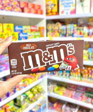 M&Ms Шоколадное драже M&amp;M&#039;s Milk Chocolate c молочным шоколадом 87,9 гр