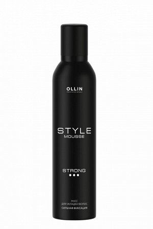 STYLE Мусс для укладки волос сильной фиксации 250мл OLLIN PROFESSIONAL