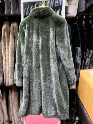 Одежда ❣️РАСПРОДАЖА ❣️
Шубка из меха импортной норки, модель Прадо, 105 см, 
Размер 48,50,52