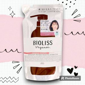 Веганский шампунь "Bioliss Veganee" для волос на основе органических масел 340 мл