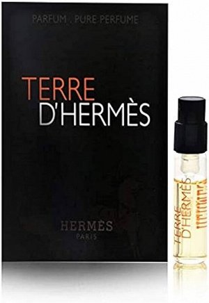 HERMES TERRE D`HERMES PURE PARFUM men vial 2,0 ml  edp  парфюмерная вода мужская парфюм