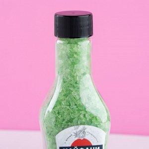 Соль для ванны «Кайфани!», 285 г, аромат зелёного яблока, ЧИСТОЕ СЧАСТЬЕ