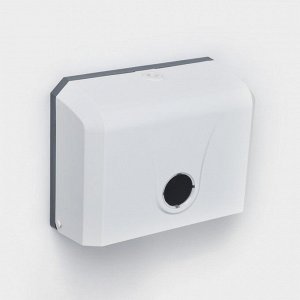 Диспенсер для бумажных полотенец в листах, 26x12x22 см, белый