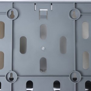 Диспенсер для бумажных полотенец в листах, 26x12x22 см, белый