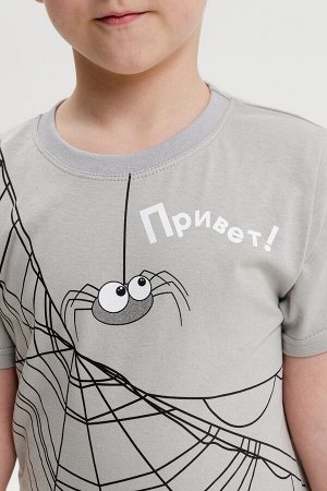 Пижама Варианты расцветки: ловушка
Ткань:  кулирка, Состав: 100% хлопок
Пижама для мальчика - шорты и футболка. Комплект в пижамном стиле изготовлен из 100% натурального хлопка. Мягкая трикотажная пиж