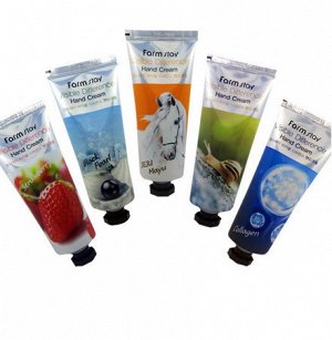 КR/ FarmStay Крем для рук Visible Difference Hand Cream Strawberry, 100мл