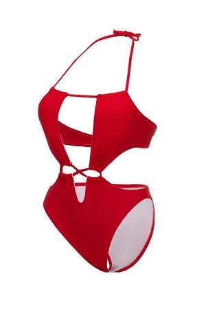 Купальник женский красный однотонный купальник-монокини слитный "Лерум" Nothing But Love #792025