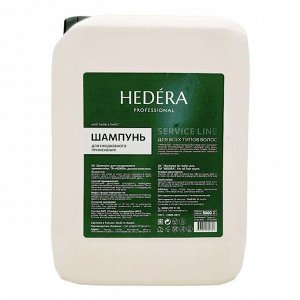 Hedera Professional Шампунь для волос для ежедневного применения / Service Line, 5000 мл