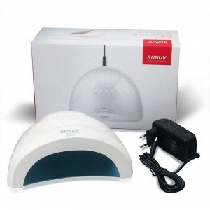 SUNUV Лампа для маникюра UV/LED 1, 24/48 Вт, золотой