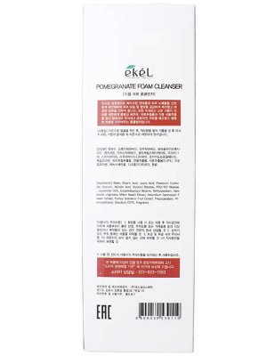 Ekel Пенка для умывания 180мл Foam Cleanser Pomegranate (Гранат)